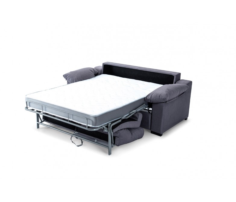 Sofá cama tapizado de tres plazas y diseño moderno DS141HRCLS