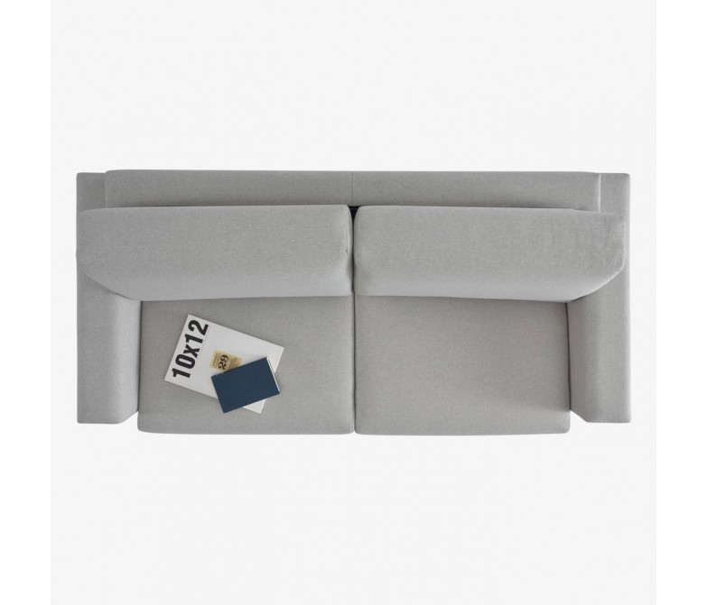 Sofá cama elegante de líneas rectas DS141LD