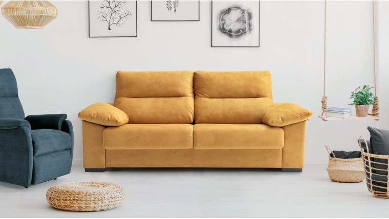 Sofá cama de diseño moderno y líneas elegantes DS141HG