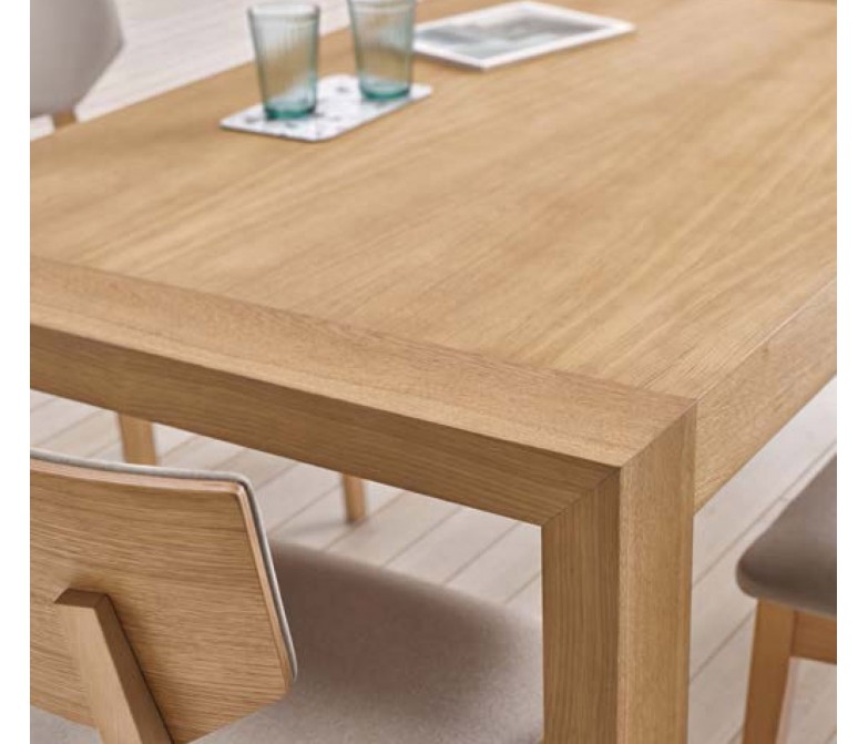Mesa de comedor extensible de diseño nórdico DS690VR