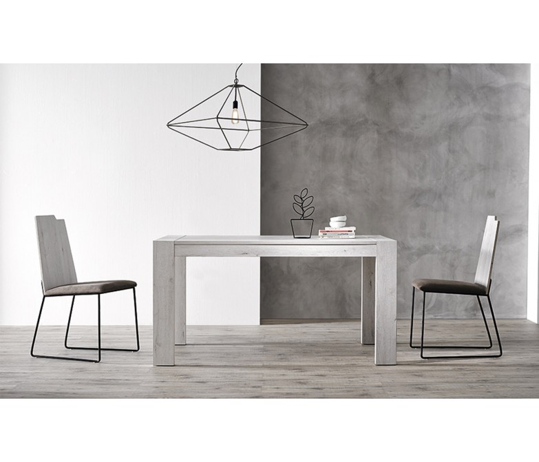Mesa de comedor extensible de diseño nórdico DS690VR