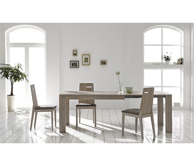Mesa de comedor extensible de diseño nórdico DS690VR