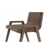 Silla de madera de haya con asiento y respaldo tapizado DS690RND