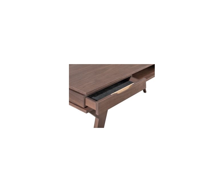 Escritorio de madera con dos cajones y diseño minimalista DS951LLY