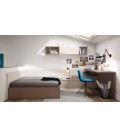 Dormitorio adolescente de diseño moderno y funcional DS459CP69