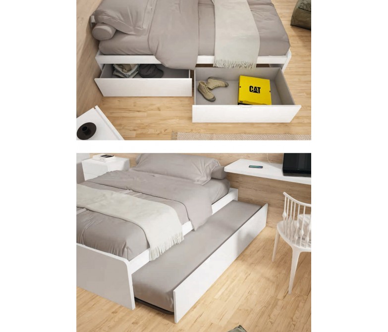 Dormitorio adolescente moderno y funcional DS459CP72
