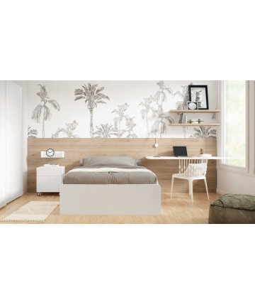 Dormitorio adolescente con escritorio moderno y funcional DS459CP72