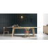 Mesa de comedor extensible en madera de roble DS951CRV