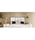 Dormitorio moderno en madera natural combinado con lacados DS277DRMTR02
