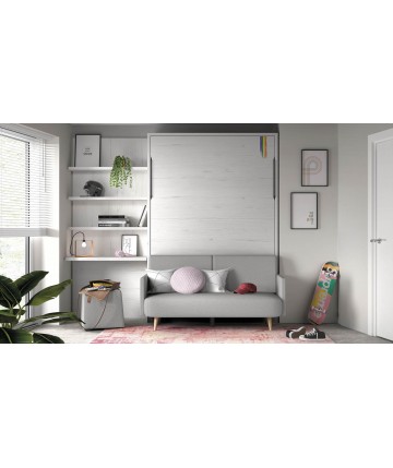 Composición juvenil con cama abatible y sofá DS449CMP61