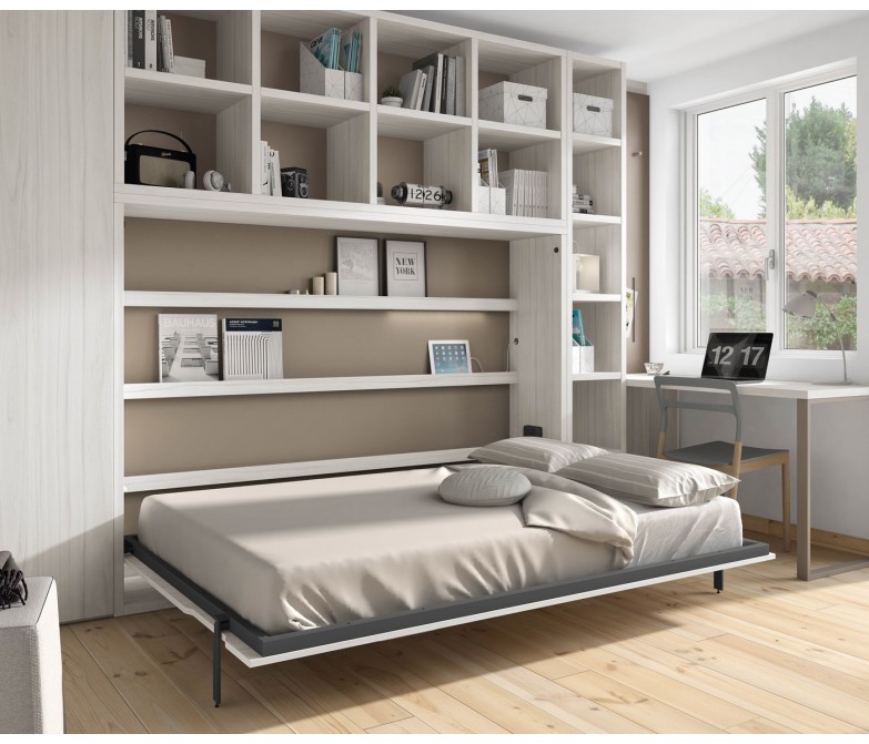 Dormitorio juvenil con cama abatible HORIZONTAL DS449CMP65