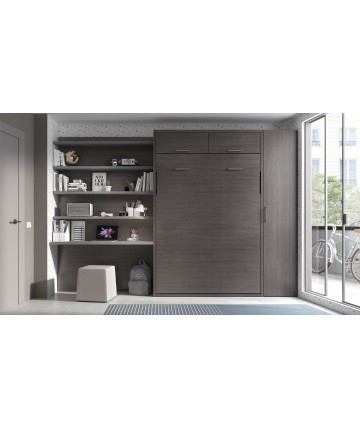 Dormitorio juvenil con cama abatible doble DS449CMP62