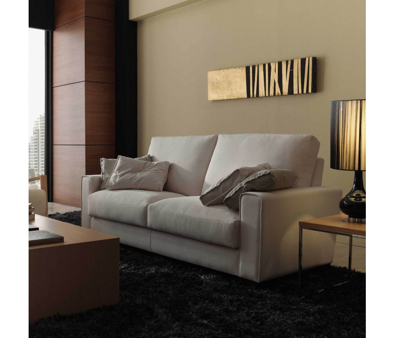 Sofá tapizado de líneas rectas y diseño elegante DS716GS