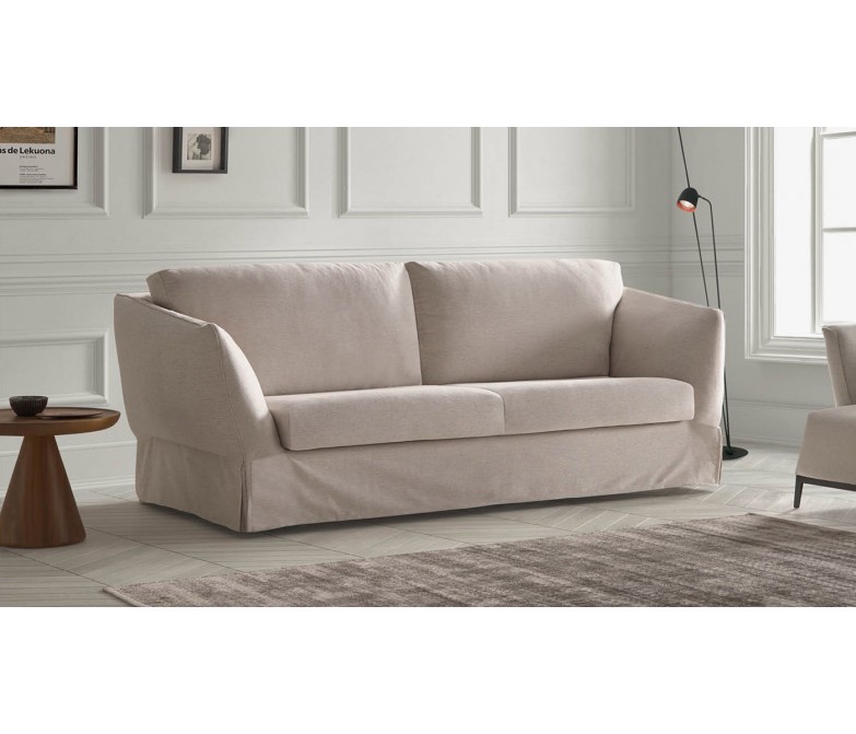 Sofá cama elegante con rasgos de estilo vintage  DS716SPT