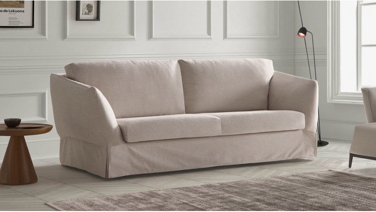 Sofá cama elegante con rasgos de estilo vintage  DS716SPT