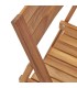 Silla plegable de exterior de madera maciza de acacia DS340SDRR