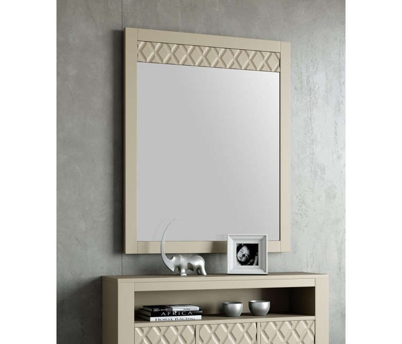 Espejo rectangular con marco de madera DS263-3013