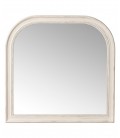 Espejo con marco blanco envejecido DS384CMBRDG