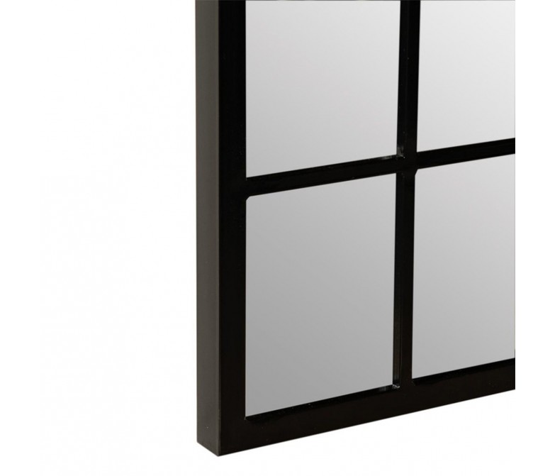 Espejo rectangular con marco negro DS384TCSN