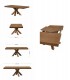 Mesa de comedor extensible con patas de madera DS51-TCHS