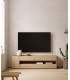 Mueble TV de estilo minimalista y tonos naturales DS143TV