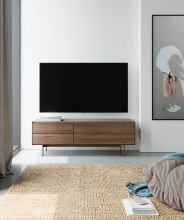 Mueble TV elegante con tres cajones DS143TV
