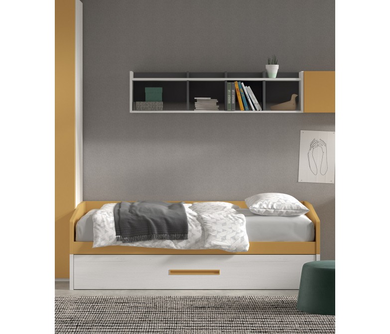 Cama nido bicolor para cama de 190x90 cm DS247F107