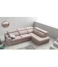 Sofá relax motorizado de diseño lineal y minimalista DS461MSTNG