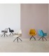 Silla tapizada giratoria con reposabrazos DS384CRLN
