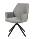 Silla tapizada giratoria con reposabrazos DS384CRLN