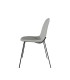 Silla tapizada con patas metálicas DS384DN