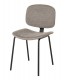 Silla tapizada con estructura metálica DS384WNN