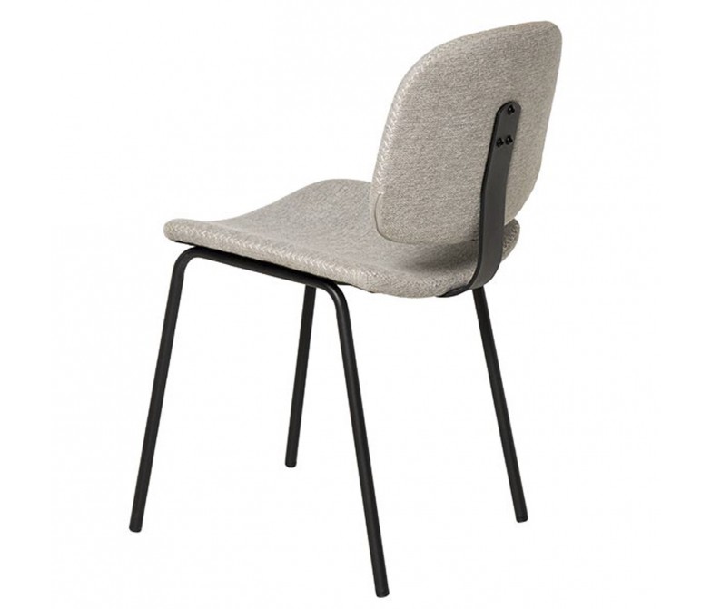 Silla tapizada con estructura metálica DS384WNN