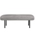 Banqueta tapizada con patas de metal DS384MRSLL