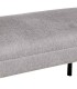 Banqueta tapizada con patas de metal DS384MRSLL