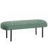 Banqueta tapizada con patas de metal DS384MRSLL