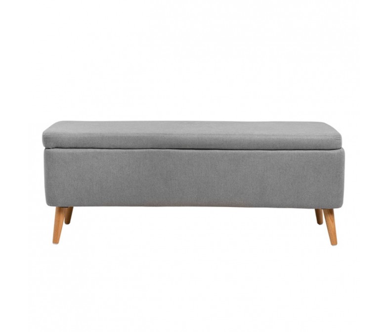 Baúl tapizado con patas de madera DS384ZRCH