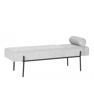 Banqueta tapizada con patas de metálicas DS384DMBRG