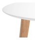 Mesa redonda fija de 100 cm de diámetro DS384MNN