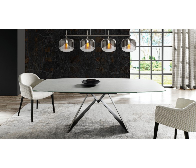 Mesa de comedor tapa porcelánica DS796NFNTY