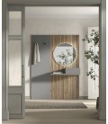 Mueble de entrada moderno con espejo  DS533151