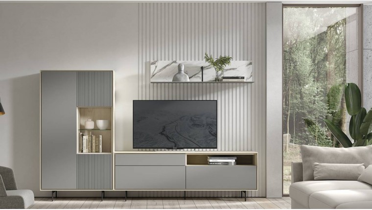 Mueble TV con patas metálicas DS533111