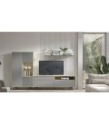 Composición mueble TV con patas metálicas DS533111