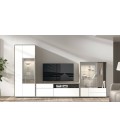 Composición mueble TV estilo nordico c/luz led DS533127
