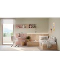 Dormitorio juvenil con luz led en cabecero DS306STY19
