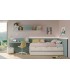 Dormitorio juvenil DS306STY24 con dos camas