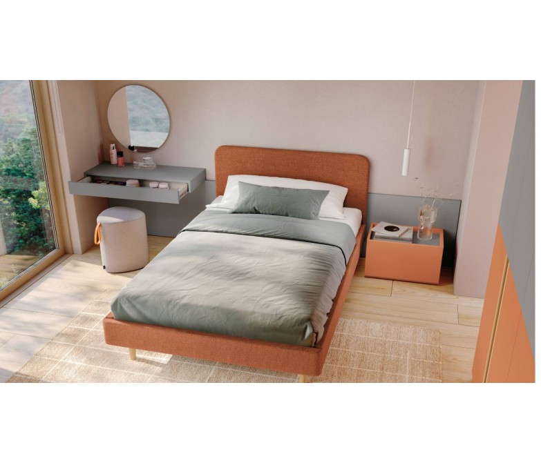 Dormitorio juvenil DS306STY50 con tocador