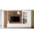 Mueble TV con LED DS950A02 blanco seda