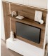 Mueble TV con LED DS950A02 blanco seda