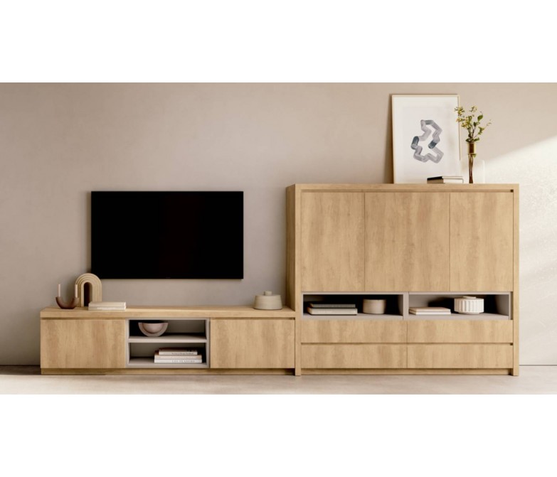 Mueble TV con opcion panel tv giratorio DS950A04